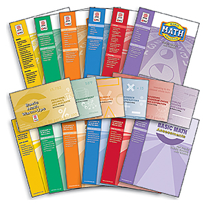 Basic Math - All 6 Practice, Warm-Ups & Assessments Books COMBO